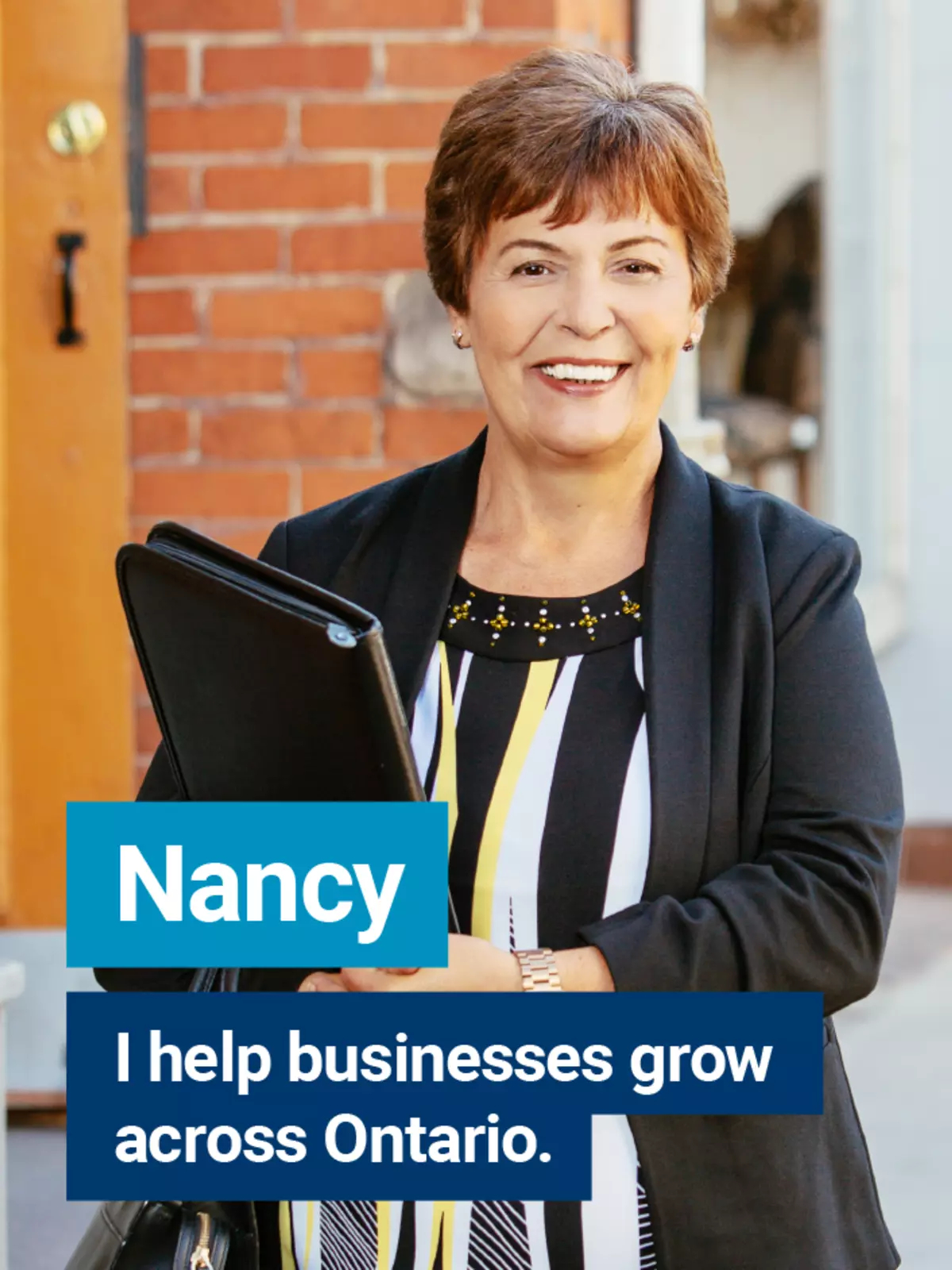 "Nancy - I help businesses grow across Ontario" AMAPCEO member Nancy, a supply chain project lead