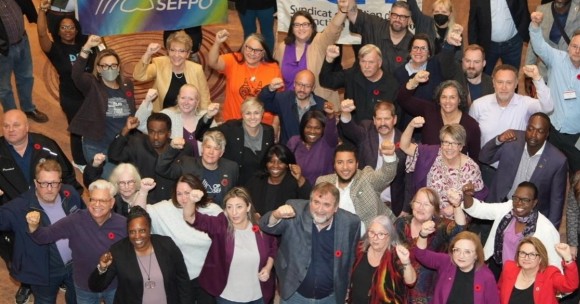 Ontario labour leaders supporting CUPE workers