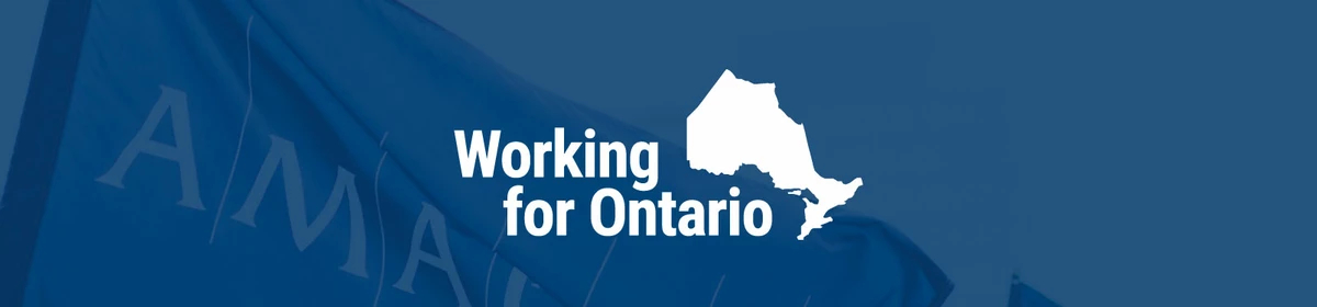 AMAPCEO members are working for Ontario