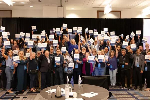 Image of AMAPCEO Activists at OPS Activist Conference
