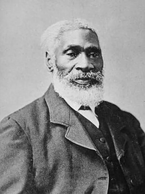 black and white photo of Reverend Josiah Henson