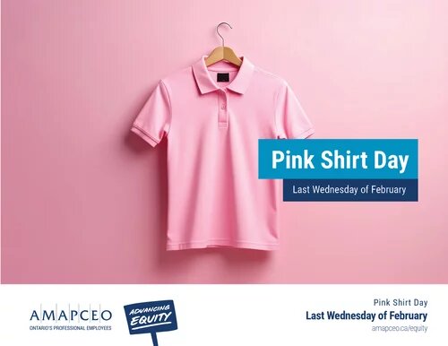 Pink Shirt Day Banner - Last Wednesday of February
