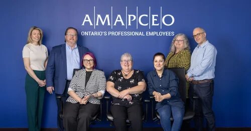A group photo of the 2025 OPS Bargaining Team