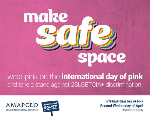 Image of banner for International Day of pink