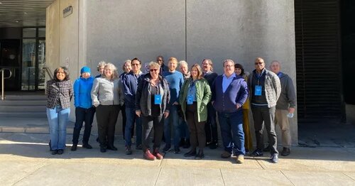 An image of the members of AMAPCEO's bargaining teams from all of our units in 2022.