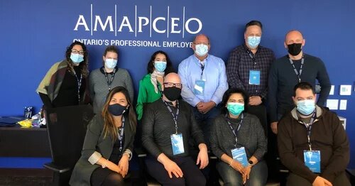 AMAPCEO Health and Safety Representatives gathered for training
