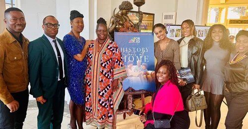 Image of AMAPCEO Black Caucus at Ontario Black History Society’s 38th Black History Month Kick Off Brunch. 