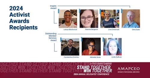 Image of 2024 Activist Award Recipients
