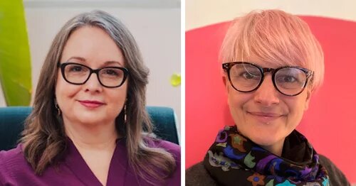 Image of OAC Bargaining Team: Barbara Gilbert and Anne Gardé