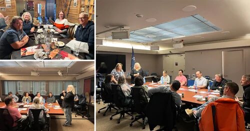 Image of members at Spring GMMs in Sudbury and North Bay