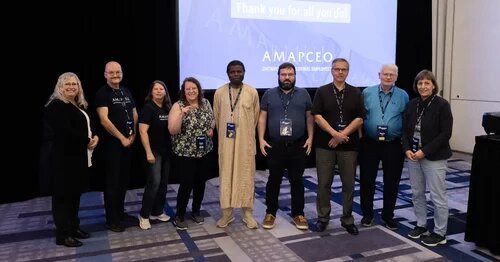 Image of recognition segment of WPRs at the Workplace Representatives' Conference