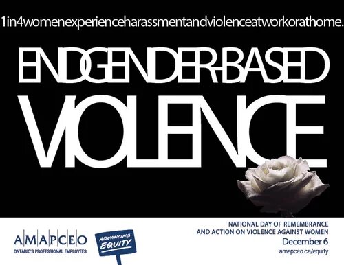 Day of Remembrance and Action on Violence Against Women