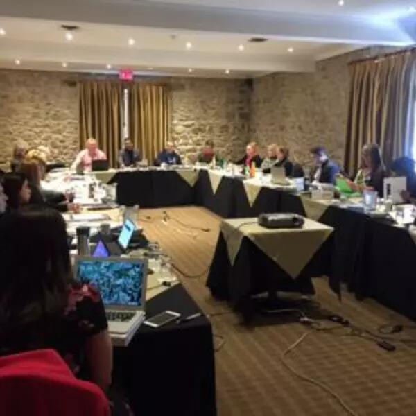 AMAPCEO Board at planning session in March 2017
