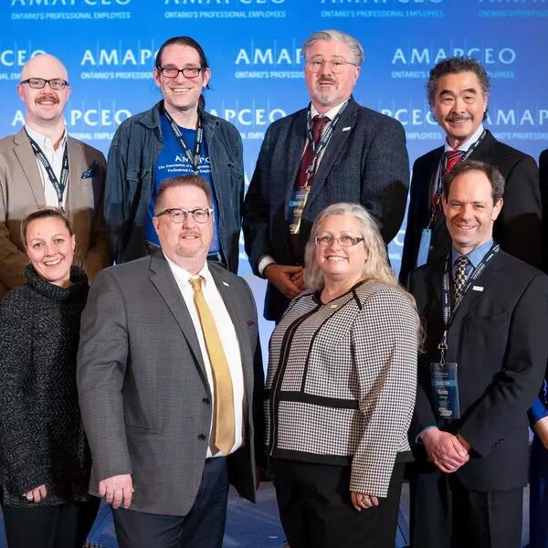 AMAPCEO's Board of Directors at the 2019 ADC