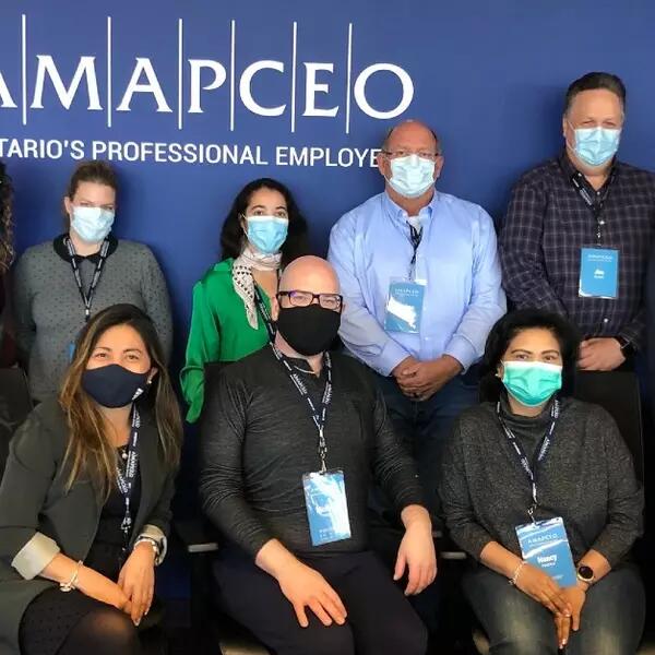 AMAPCEO Health and Safety Representatives gathered for training