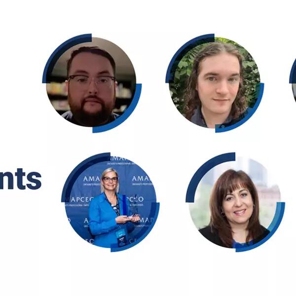 Image of banner for AMAPCEO Activist Award Recipients