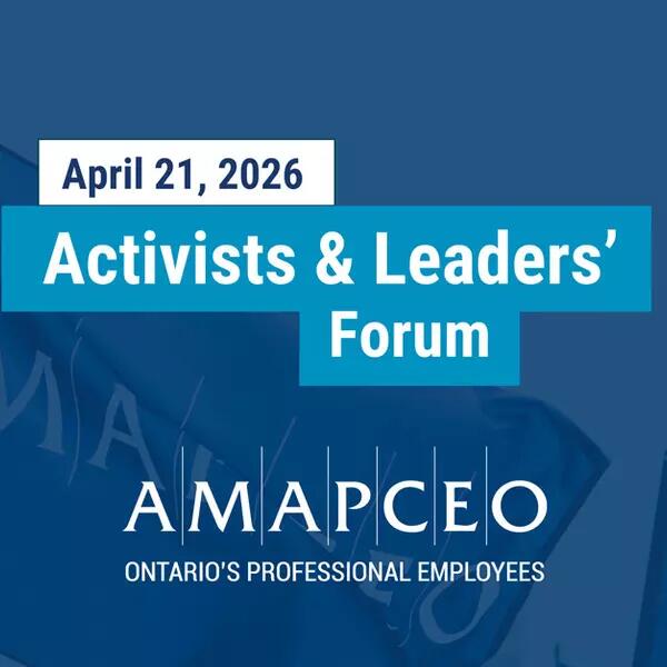 Image of Activist & Leaders' Forum cover slide
