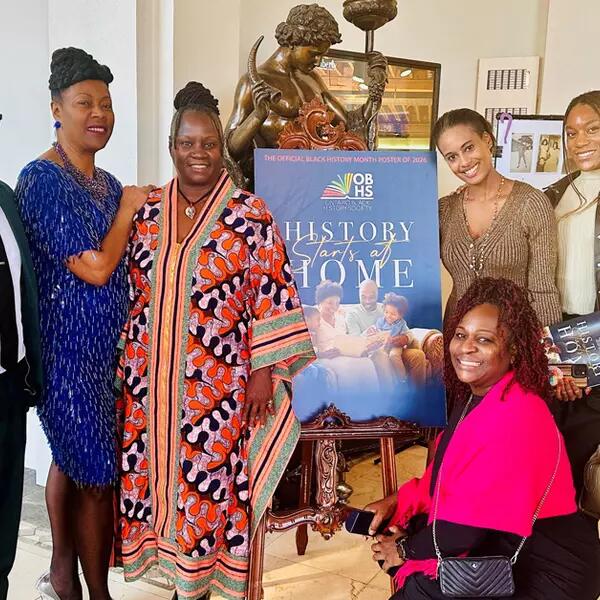Image of AMAPCEO Black Caucus at Ontario Black History Society’s 38th Black History Month Kick Off Brunch. 