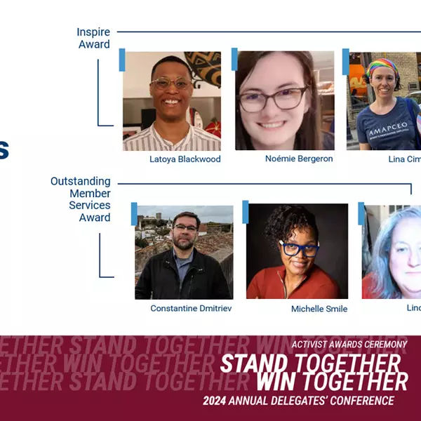 Image of 2024 Activist Award Recipients