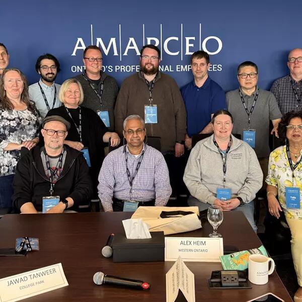 Image of WPRs at Advanced Workplace Representative Training