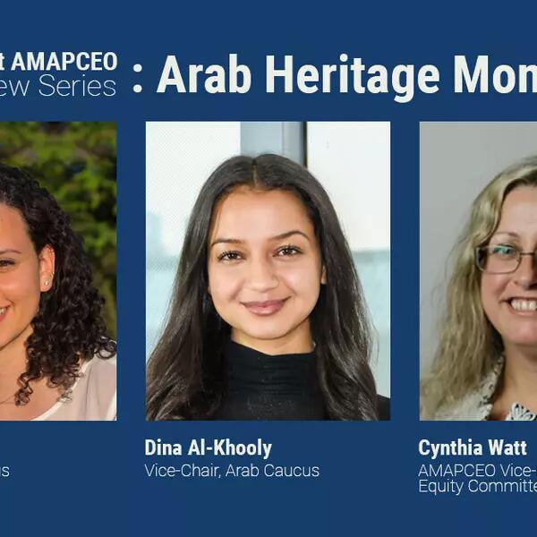 Image of Equity at AMAPCEO Interview Series: Arab Heritage Month
