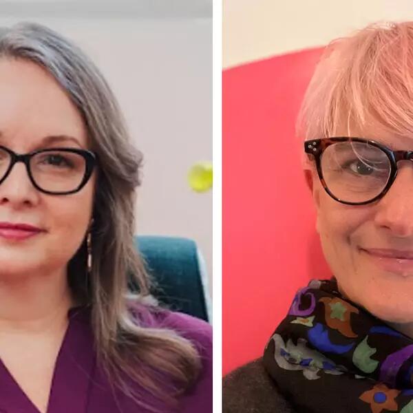 Image of OAC Bargaining Team: Barbara Gilbert and Anne Gardé