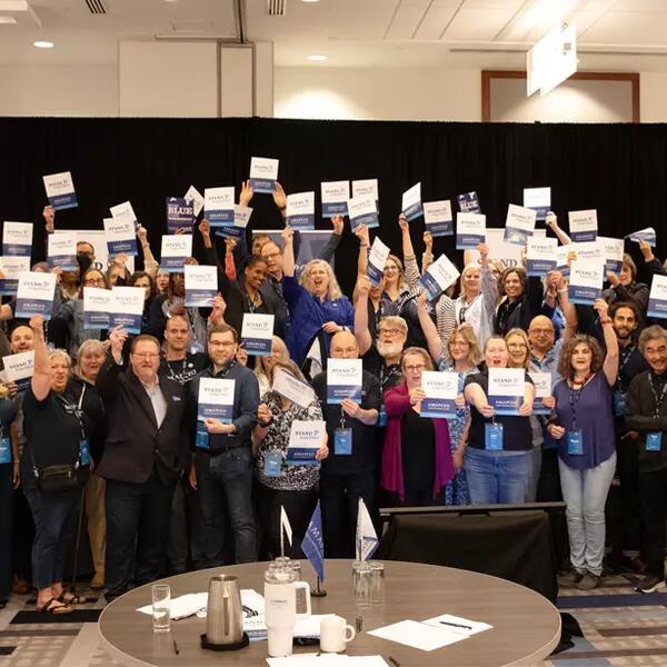 Image of AMAPCEO Activists at OPS Activist Conference