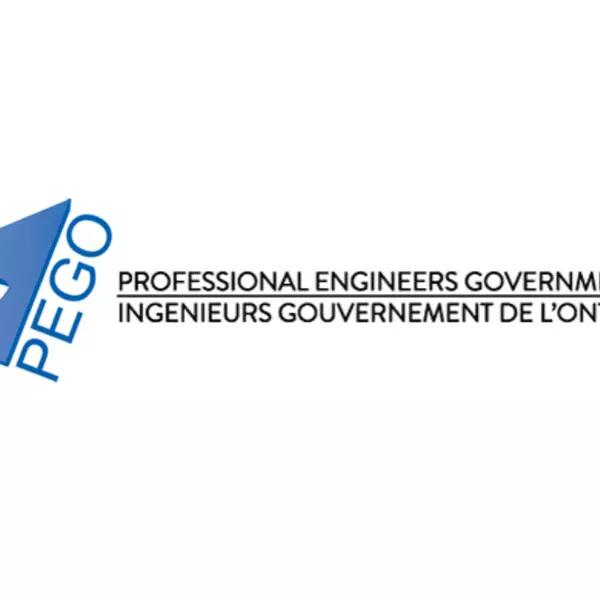Image of PEGO banner and logo