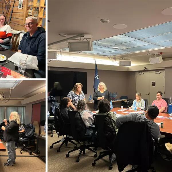 Image of members at Spring GMMs in Sudbury and North Bay